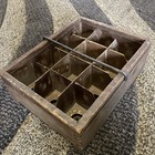 Antique 1906 Wooden Star Egg Carrier And Tray Mfg  Co  Rochester Ny John G Elbs