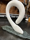 Truly One Of A Kind    open Loop    Marble And Granite Sculpture By Ron A Gallus