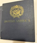 Vintage Stamp Collection Books With Stamps British America
