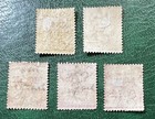 Straits Settlements   Perak 1891-92 Mint Overprints Surcharge Selection