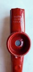 Vintage Kazoo  Red   Blue Metal Musical Instrument Kazoo Co Inc  Eden  Ny