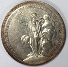 1801 Germany Peace Of Luneville Silver Medal  Very Scarce