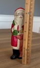 Japan Celluloid Santa W  Bag   Reindeer Figurine Vintage Christmas 7    Rare