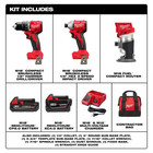 M18 18-volt Lith-ion Brushless Cordless Compact Hammer Drill impact Combo Kit  2