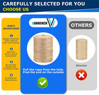 400feet Natural Jute Twine String  Bulk Hemp Jute Rope Cord Twine For Crafts Gar