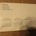 1992 Us Air Airlines System Timetable Book Help The Animals