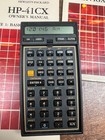 Vintage Hp 41c Graphing Calculator With Case Original Box Manuals New Batteries