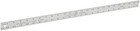 Mayes Hard Aluminum Ruler  24 X 1-1 4 Inches