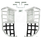 Banshee 350 Raptor 700  Nerf Bar With Heel Guard Nets Fit Alba Tusk  Black J