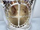 Culver Glass Coronet Ice Bucket Gold Mid Century Mod 1950s Bar Hollywood Regency
