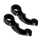 For Harley Motorcycles 1 1 4  32mm Highway Bar Foot Pegs Mount Clamp Brackets Us