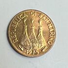 1975  r  San Marino 20 Lire  Mama Bird Feeding Babies  Fao Coin  Km 44  Unc