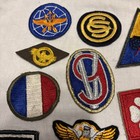 Vintage Lot Of 24 Piece Mixed Lot Of Military U s  Patches