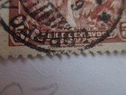 Columbia 5c Coffee Stamp  By Columbia Bank Note Co   Rare Correo Aereo Overprint