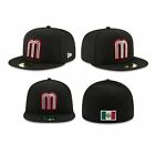 New Era 59fifty Mexico Baseball Fitted Hat-black