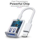 To Camera Usb Female Otg Connector Adapter Cable For Apple Iphone Ipad Ipod Lot