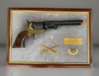 Bradford Exchange Civil War Cap   Ball Brass Frame Replica Bka98 Limited Edition