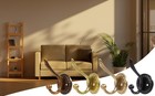 6 Pa Antique Brass Towel Hook Heavy Duty Wall Hooks Hanr Coat