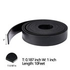Solid Neoprene Rubber Strips Roll 3 16   187  Inch Thick X 1 Inch Wide X 10 F   