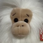 Ty Classic Plush 1990 Jake White Monkey Ape 2nd Gen Tags