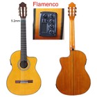 V-glorify Flamenco Classical Guitar 39  Cutaway Eq Spruce Top 6 String