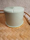 Vintage Merle Norman 6 Oz Body Powder Pale Green Container Made Usa New Sealed