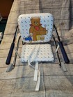 Vintage Graco Tot Loc Booster Seat Portable Hook On Table High Chair Teddy Bear