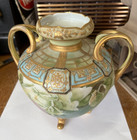 Vintage Nippon Morimura Hand Painted Moriage Vase