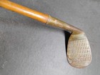 Vintage Hickory Wood Shaft Forged Wedge Columbia Special Niblick Iron Golf Club
