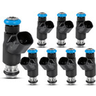 Set Of 8 Fuel Injectors Oem 12613411 For 10-17 Chevy Gmc 6 0 5 3 4 8 V8 Flex