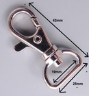 Lot 50 100 500 Metal Lanyard Hook Swivel Snap Lobster Clasp Clips Bronze Black 