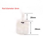 5-30mm Nylon Spherical Cylinder Concave Burr Grinding Bit For Bead Jade Shaping