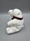 Vintage 1997 Coca Cola  Polar Bear Plush Toy Bean Bag Plush Holding Bottle 5   