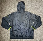 Nike Dallas Cowboys Lightweight Hooded Pullover 1 2 Zip Jacket Volt Men   s Xl
