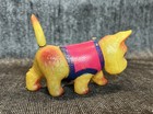 Rare Vintage Toy Celluloid Windup Itchy Puppy Sonsco Made Occupied Japan  Bobble