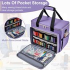 Sewing Machine Carrying Case With Removable Bottom Padding