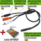 Usa Sales Group Cctv Microphone Outdoor For Security Camera Ip  Audio Surveil   