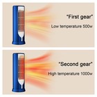 1000w Portable Electric Space Heater Garage Hot Air Fan For Desk Indoor Room