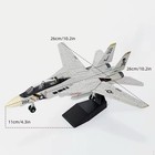 F-14 Tomcat Diy Model Kit 1 72 Scale 26cm Fighter Jet Assembly Aircraft W  Stand
