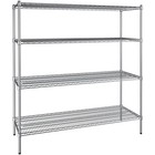  any Size  Heavy Duty Chrome Metal Wire Shelf Rack Commercial Store Shelving Nsf