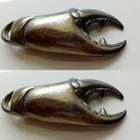 2 Mud Crab Claw Anchor Shape Beer Bottle Opener 5 solid 100  Heavy Hollow Brass