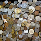 11 Pounds Lot Foreign Coins Mixed World And Banknotes