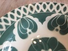 Antique French Moroccan Bowl Digoin Sarreguemines Aicha Green Rare Find