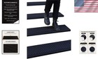 Rubber Stair Treads 42 x10  5pk Non-slip Outdoor indoor Safety Mats