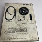 Vintage Sears Vacuum Gauge 28 2179 W hose Made In Usa
