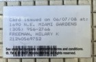 2008 Blockbuster Video Membership Card  Original Store Issued Rental  Tape Y2k