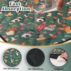 2 Pack Guinea Pig Cage Liners - Washable 47 x24  Bedding Pee Pad  Super Absor   