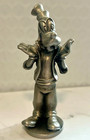 Vintage Disney Goofy  gawrsh  3in Figurine Hudson Fine Pewter Made In Usa 90s