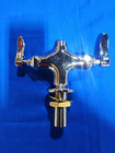 T s B-0201 Brass Double Pantry Faucet  Single Hole Base