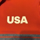 Adidas Usa National Team Mens L Red  Grey  And Navy Blue Golf Polo Shirt